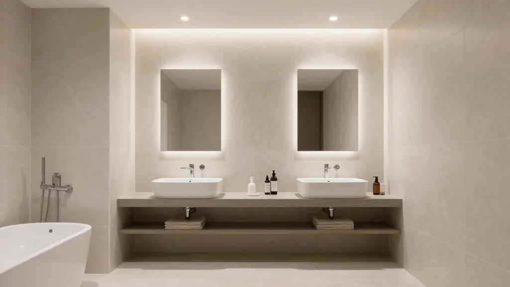 Bathroom after transformation