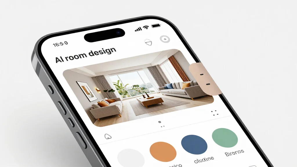 AI room design before and after