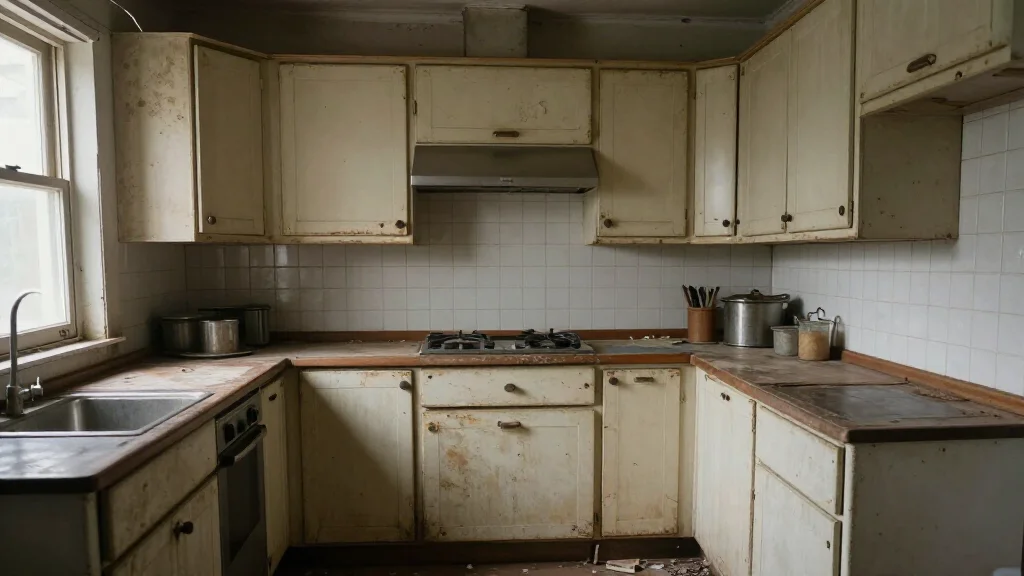 Kitchen before renovation