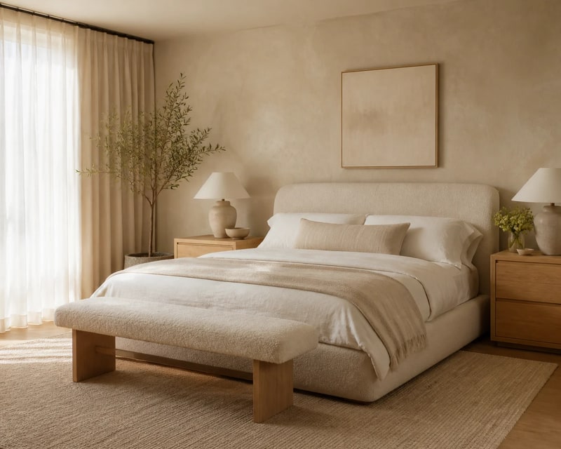 Organic Modern Bedroom