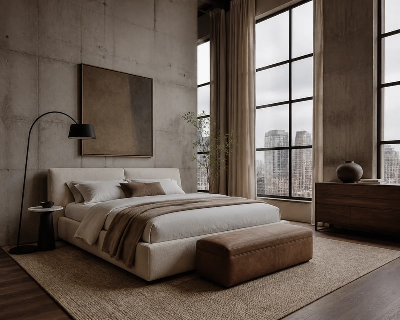 Urban Loft Bedroom